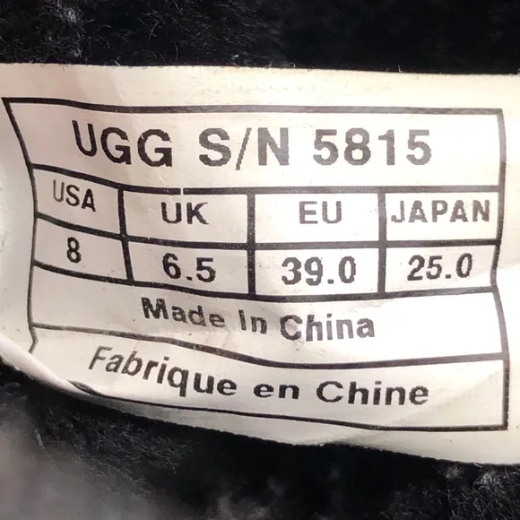 UGG Australia Classic Tall Sheepskin Winter Boots 8