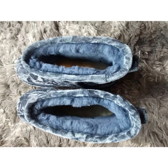 UGG Boots UGG Australia Classic Mini II Crushed Velvet Boots