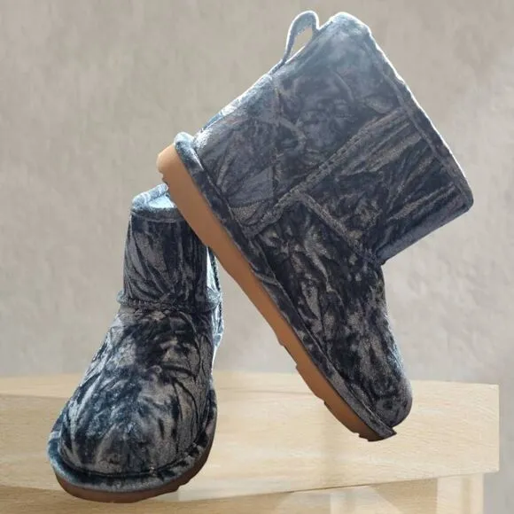 UGG Boots UGG Australia Classic Mini II Crushed Velvet Boots