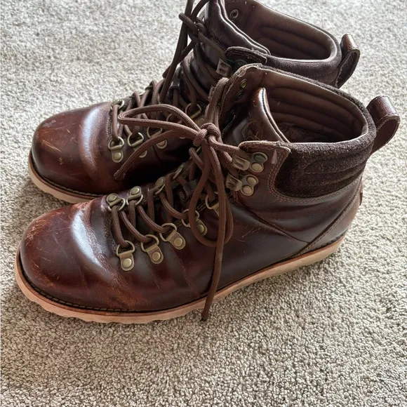 UGG Brown Leather Boots