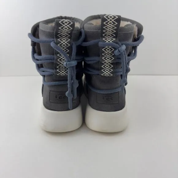 Ugg Classic Boom gray Ankle boots