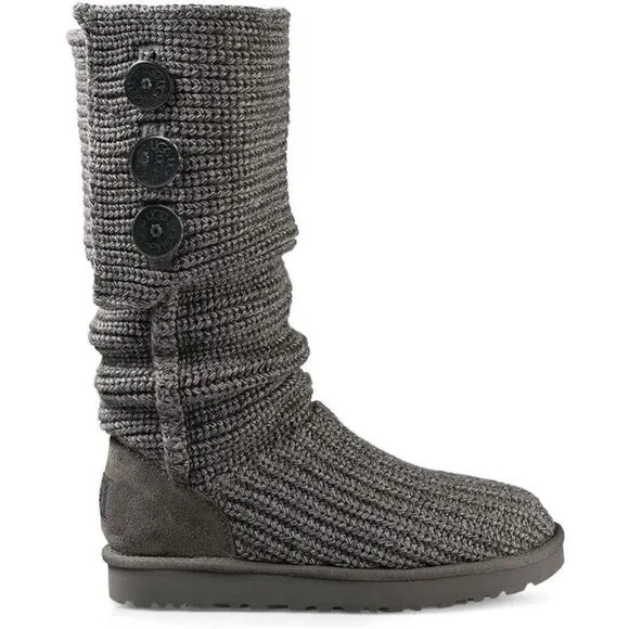 Ugg Classic Cardi Knit Boots Size 7