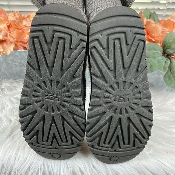 Ugg Classic Cardi Knit Boots Size 7