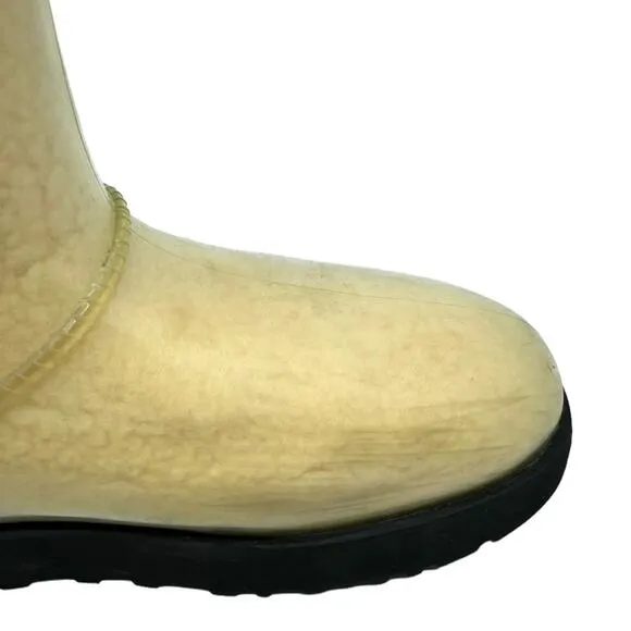 Ugg Classic Clear Mini Waterproof Boots Natural/Black Size 6