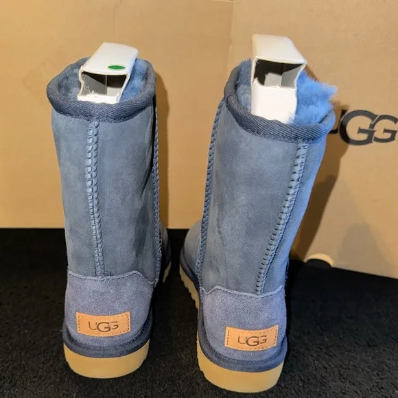 UGG Classic Short II Navy Boots