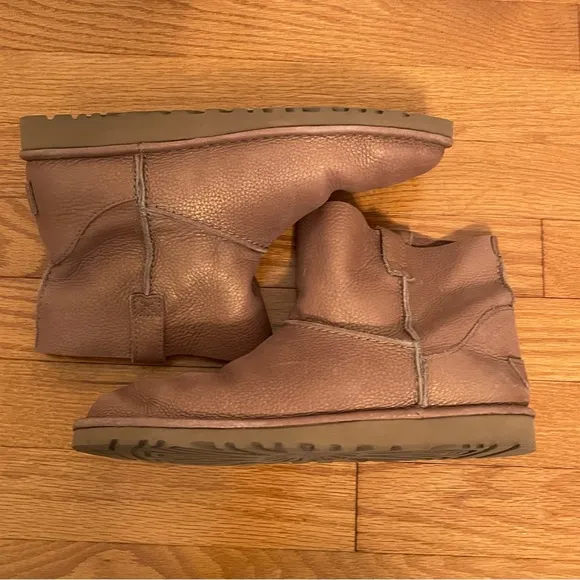 UGG Classic Unlined Mini Gold Boots