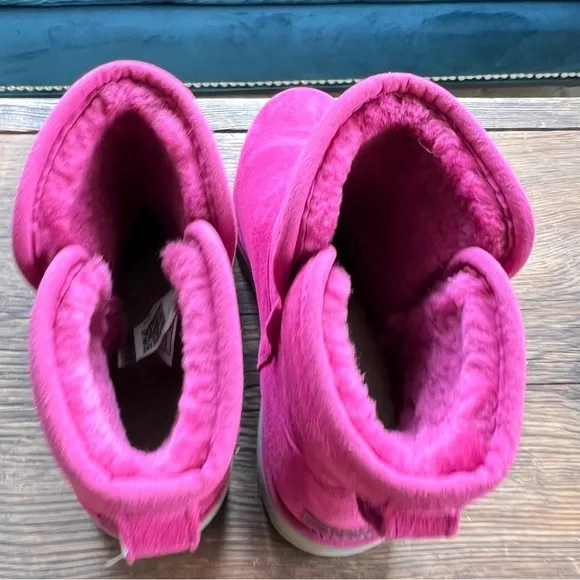 UGG KRISTEN MINI II BOOTS PINK SIZE 7 NWOT