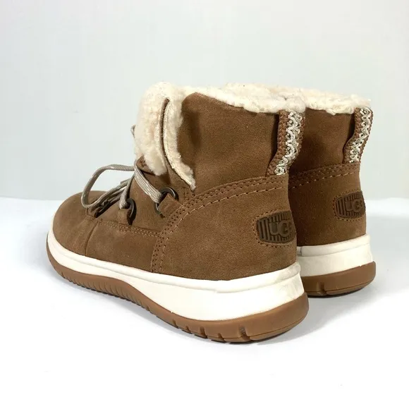 UGG Lakesider Heritage Waterproof Sneaker Boots Chestnut 6.5 9.5 NEW 1143836
