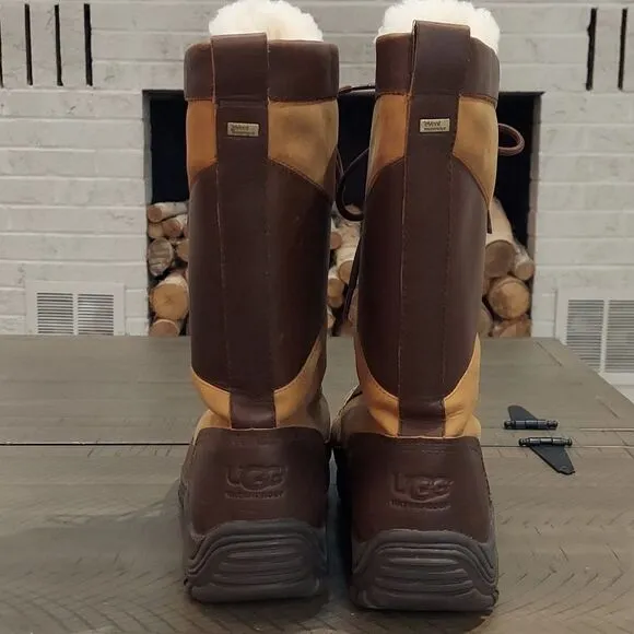 Ugg Mixon Chestnut Waterproof Winter Boots Sz 11