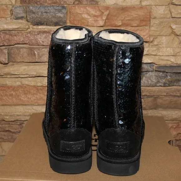 UGG SEQUIN SPARKLE‎ Classic Boots NEW