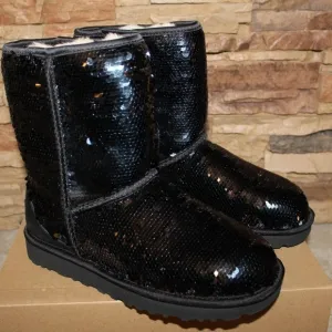 UGG SEQUIN SPARKLE‎ Classic Boots NEW