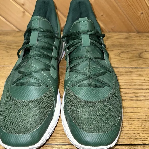 Under Armour Steph Curry 7 Team Forest Green Men's Size 15 Shoe Basketball