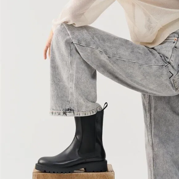 Vagabond Kenova chunky Chelsea  boots