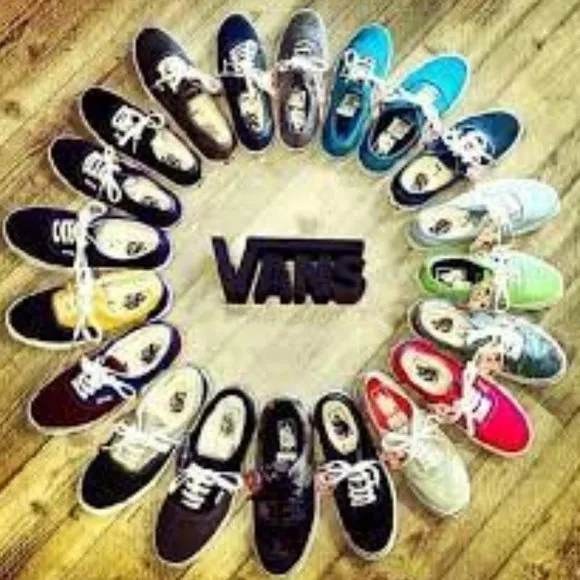 Vans  &quot;AUTHENTIC&quot; Kids Fashion Sneakers # 721356