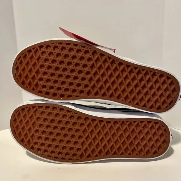 VANS Classic Slip On Cow Calico Sneakers M 5 W 6.5 Brown VN0A7Q5DMUL