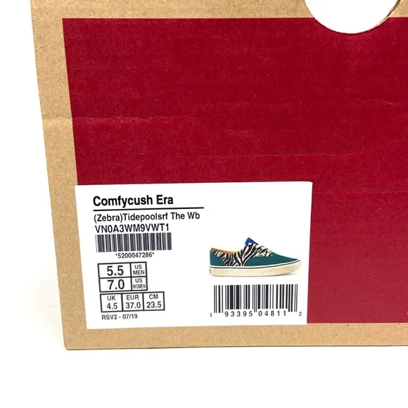 Vans ComfyCush Era Zebra Sneaker