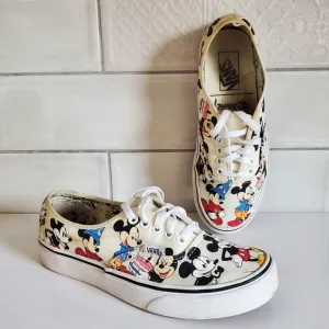 Vans Disney 8 Mickey Mouse 90th Birthday Unisex Artsy Punk Skater Sneakers