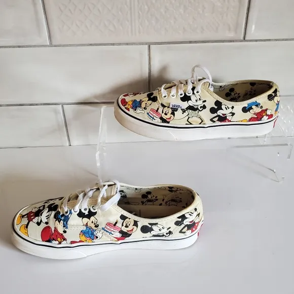 Vans Disney 8 Mickey Mouse 90th Birthday Unisex Artsy Punk Skater Sneakers