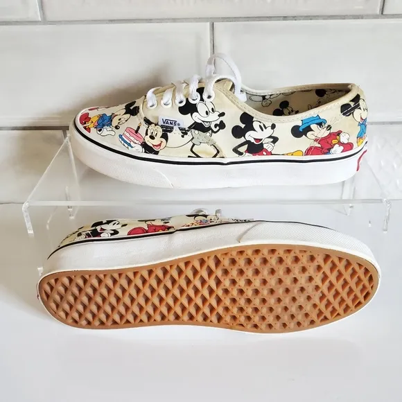Vans Disney 8 Mickey Mouse 90th Birthday Unisex Artsy Punk Skater Sneakers