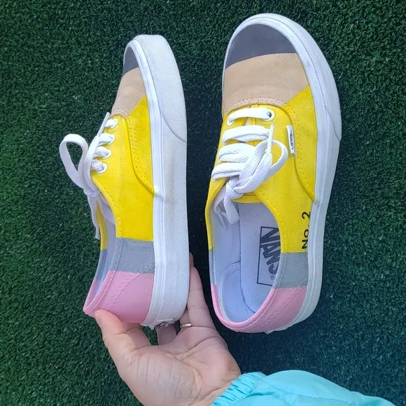 Vans Era Womens Pencil No. 2 Lace Up Sneakers Size 6.5 Skater Streetwear Custom