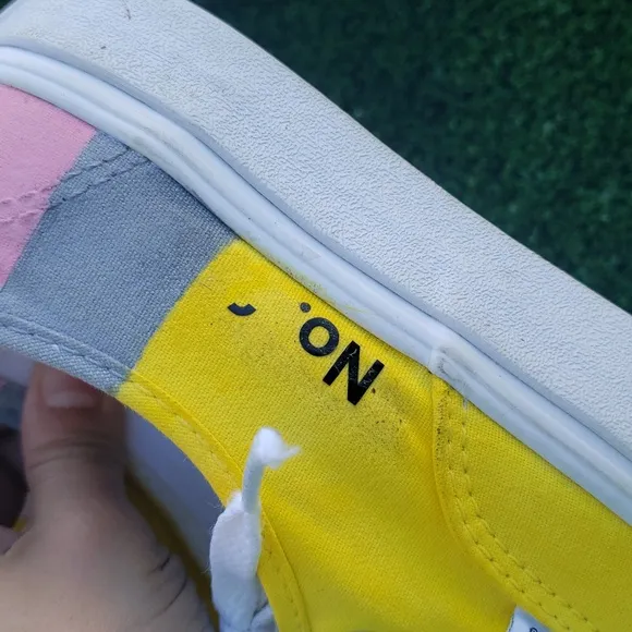 Vans Era Womens Pencil No. 2 Lace Up Sneakers Size 6.5 Skater Streetwear Custom