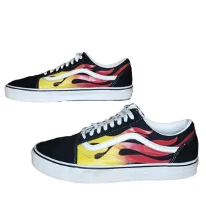 VANS FLAME Old Skool Sneakers Shoes Mens Size 10.5