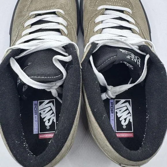Vans Half Cab Skate Classics Brown Pig Suede Mens 13 Skater Y2K Grunge Retro