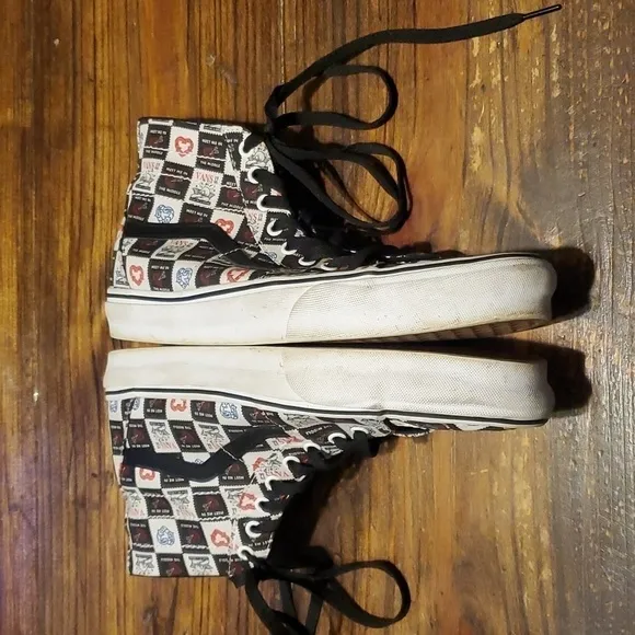 Vans Love Letter High Tops Men's Sneakers Size 11