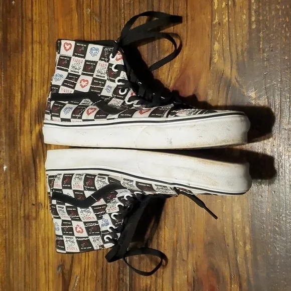 Vans Love Letter High Tops Men's Sneakers Size 11