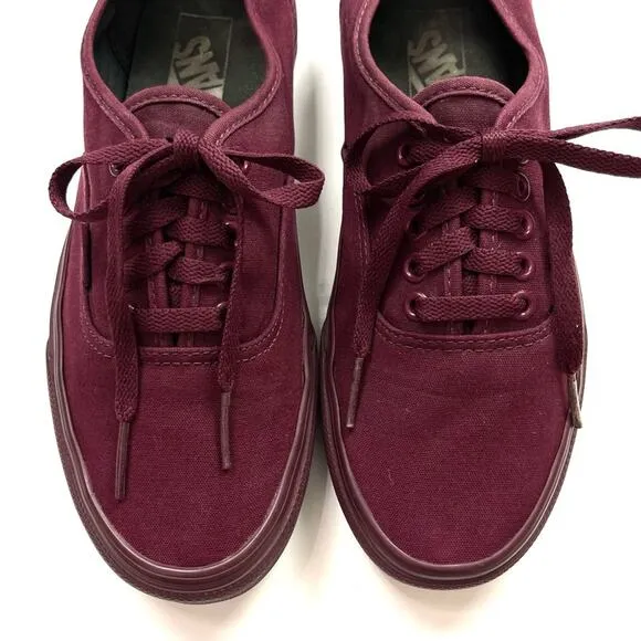 Vans Maroon Sneakers