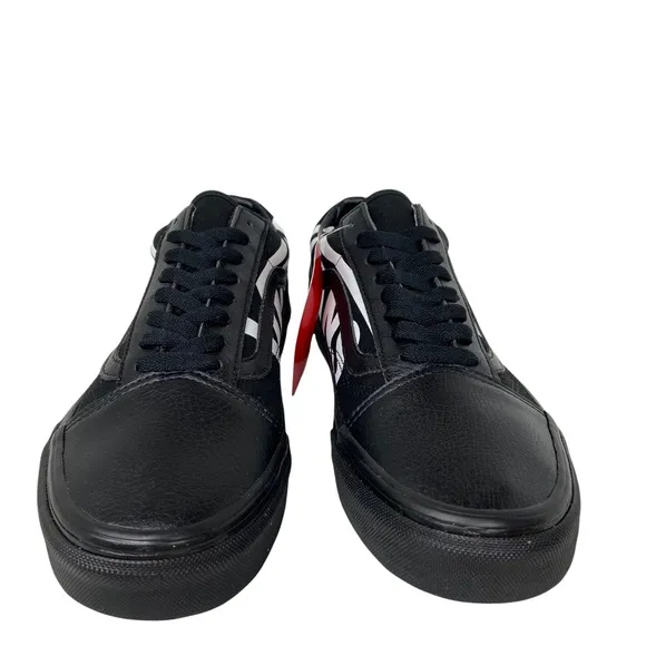 Vans Old Skool Big Logo Skate Shoes Black