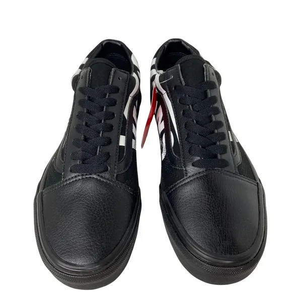 Vans Old Skool Big Logo Skate Shoes Black