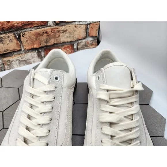 Vans Old Skool BMX Marshmallow Cream Sail gum leather Pop cush Men Sz 11.5
