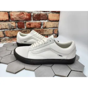 Vans Old Skool BMX Marshmallow Cream Sail gum leather Pop cush Men Sz 11.5