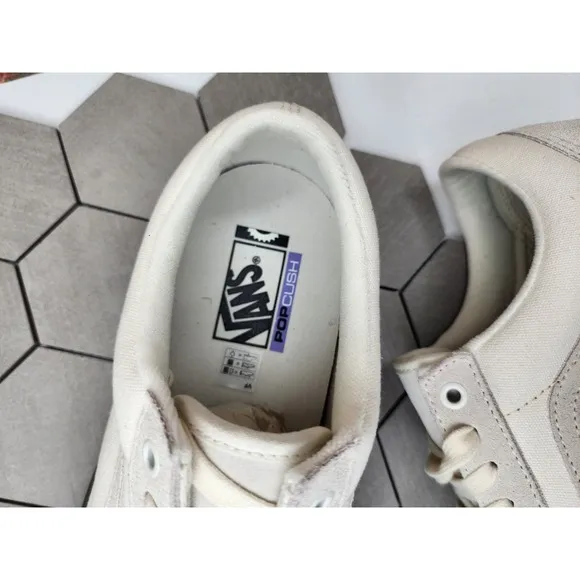 Vans Old Skool BMX Marshmallow Cream Sail gum leather Pop cush Men Sz 11.5