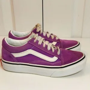 Vans Old Skool Purple Suede Skater Sneakers 13.5