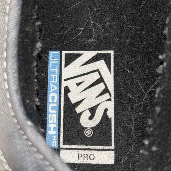 Vans Pro Chukka Low Skate Shoe 9.5 GreyDenim UltraCush HD Insole white Outsole