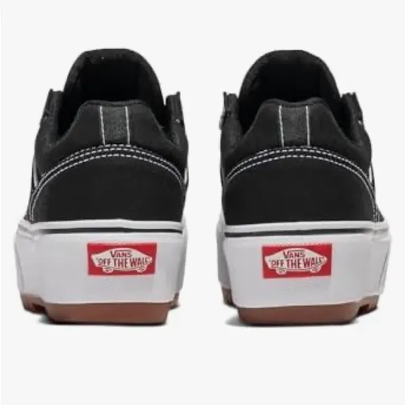 Vans Seldan ST Platform Sneakers Lace Up 8 Grunge Skater Casual Y2k