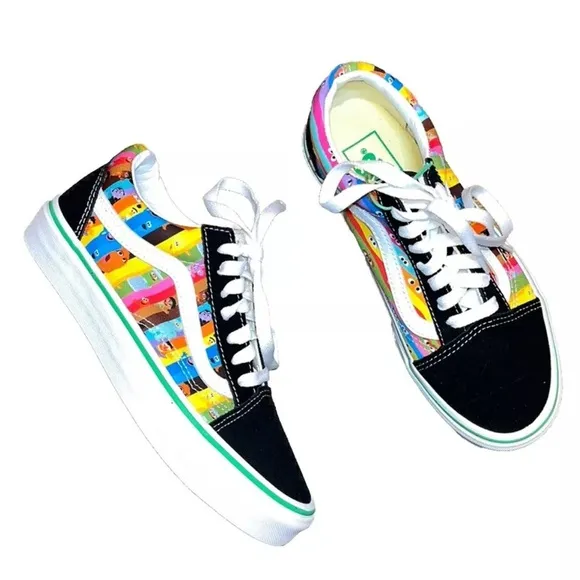 Vans Sesame Street Black Shoes NWT Men’s 4 Women’s 5.5