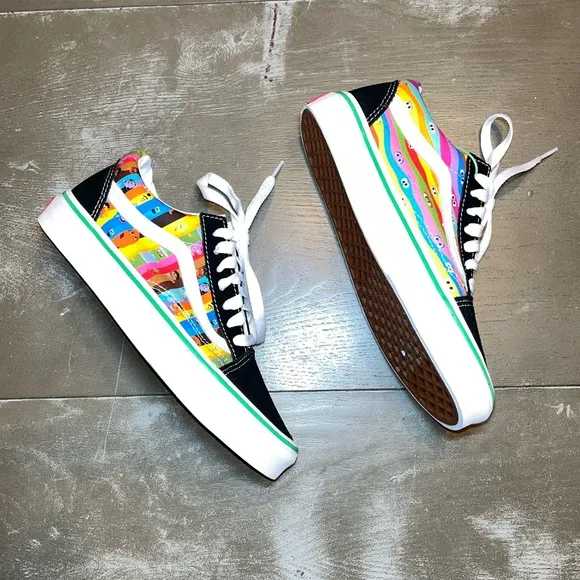 Vans Sesame Street Black Shoes NWT Men’s 4 Women’s 5.5