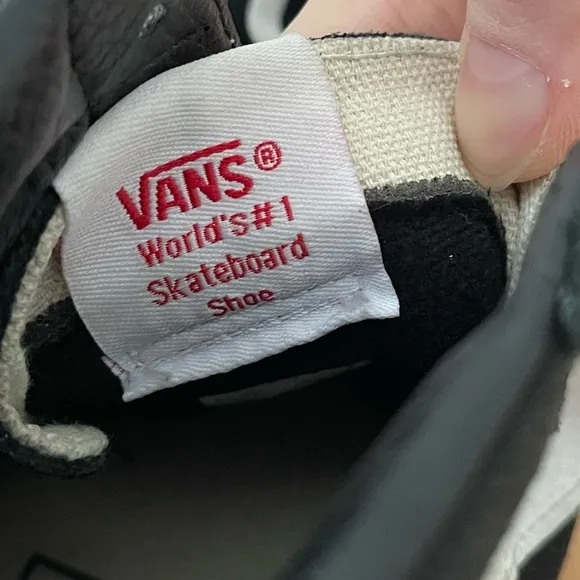 VANS Sk8-Hi Black &amp; White Unisex Skater High Top Classic Shoes Sneakers