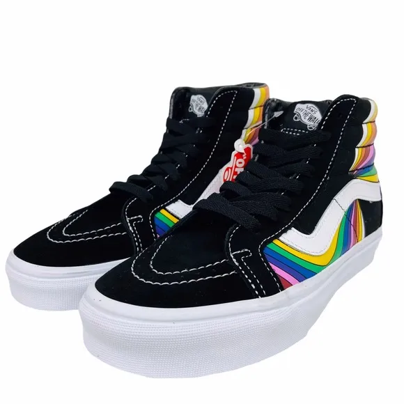 Vans Sk8-Hi Reissue Refeact Rainbow Skateboard Sneaker