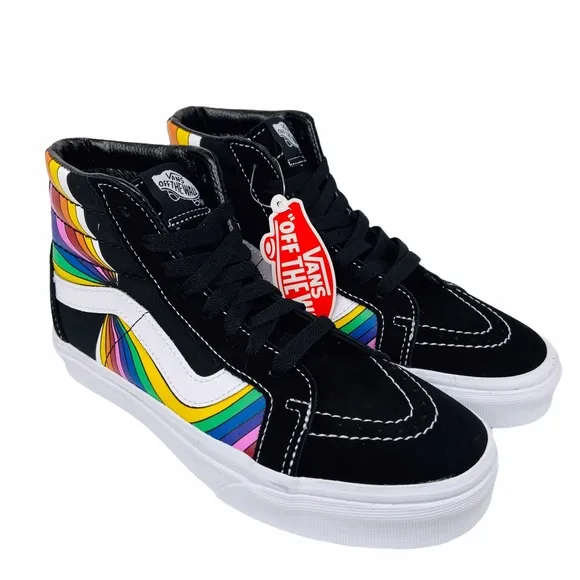 Vans Sk8-Hi Reissue Refeact Rainbow Skateboard Sneaker