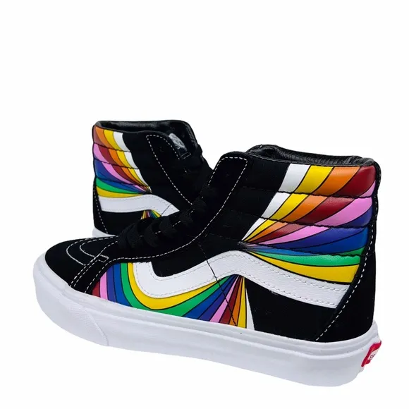 Vans Sk8-Hi Reissue Refeact Rainbow Skateboard Sneaker