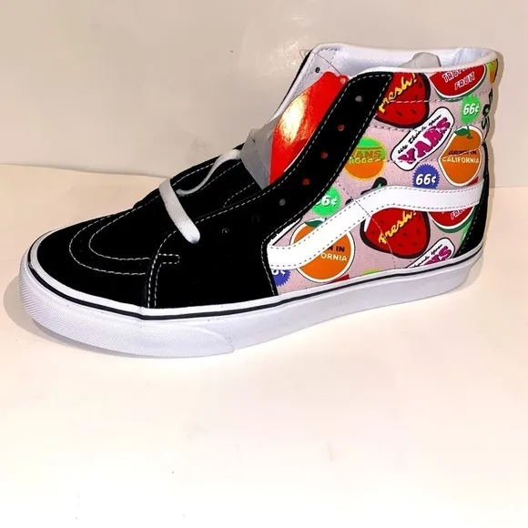 Vans SK8 Hi Retro Mart Unisex Skater Canvas Suede Sneakers M-9 W-10.5 NWB