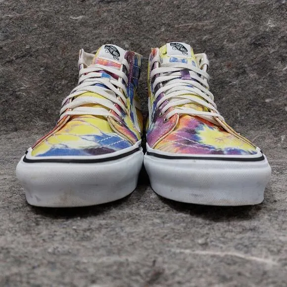 Vans Sk8-Hi Sneakers Men's Size 12 Tie-Dye Canvas Skater Skating Streetwear
