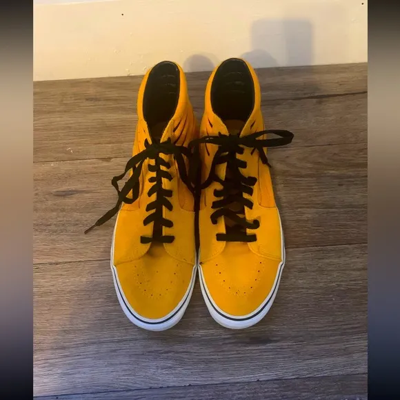 Vans Sk8-Hi 'Sport Stripes - Cadmium Yellow Skater Road Sneakers