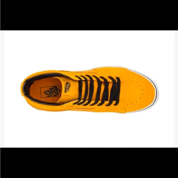 Vans Sk8-Hi 'Sport Stripes - Cadmium Yellow Skater Road Sneakers