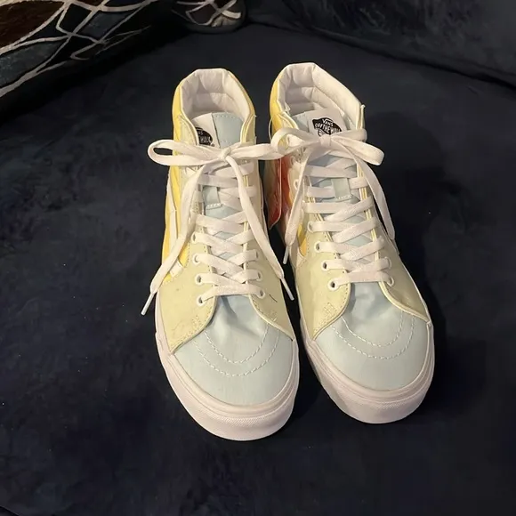 VANS Skater High Top Pastel Block Sneakers