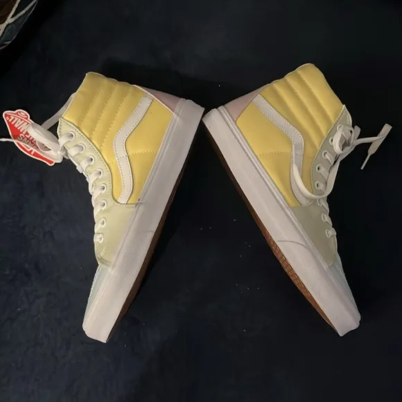 VANS Skater High Top Pastel Block Sneakers